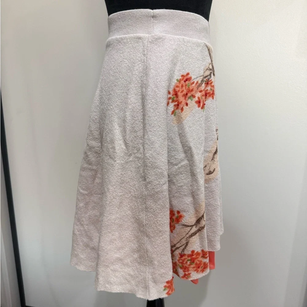 Anthropologie Cozy Sleeping on Snow Sakura Sweater Skirt - Picture 4 of 6